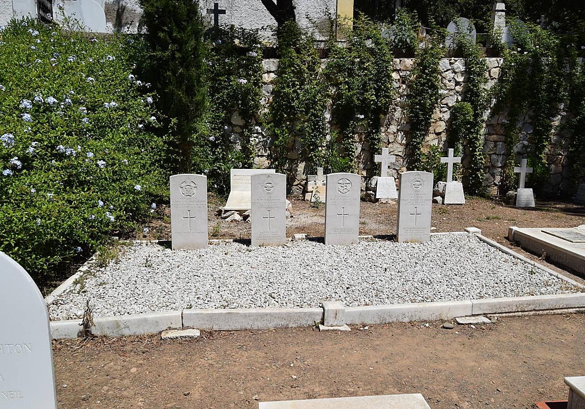 Las tumbas militares del Cementerio Inglés Diario Sur